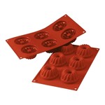 Silikomart Silikomart SiliconFlex 6 kleine tulbandjes Gugelhupf vorm SF058 070060