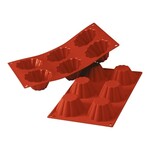 Silikomart Silikomart SiliconFlex Siliconen Bakvorm 6 Briochette vorm SF034 070074