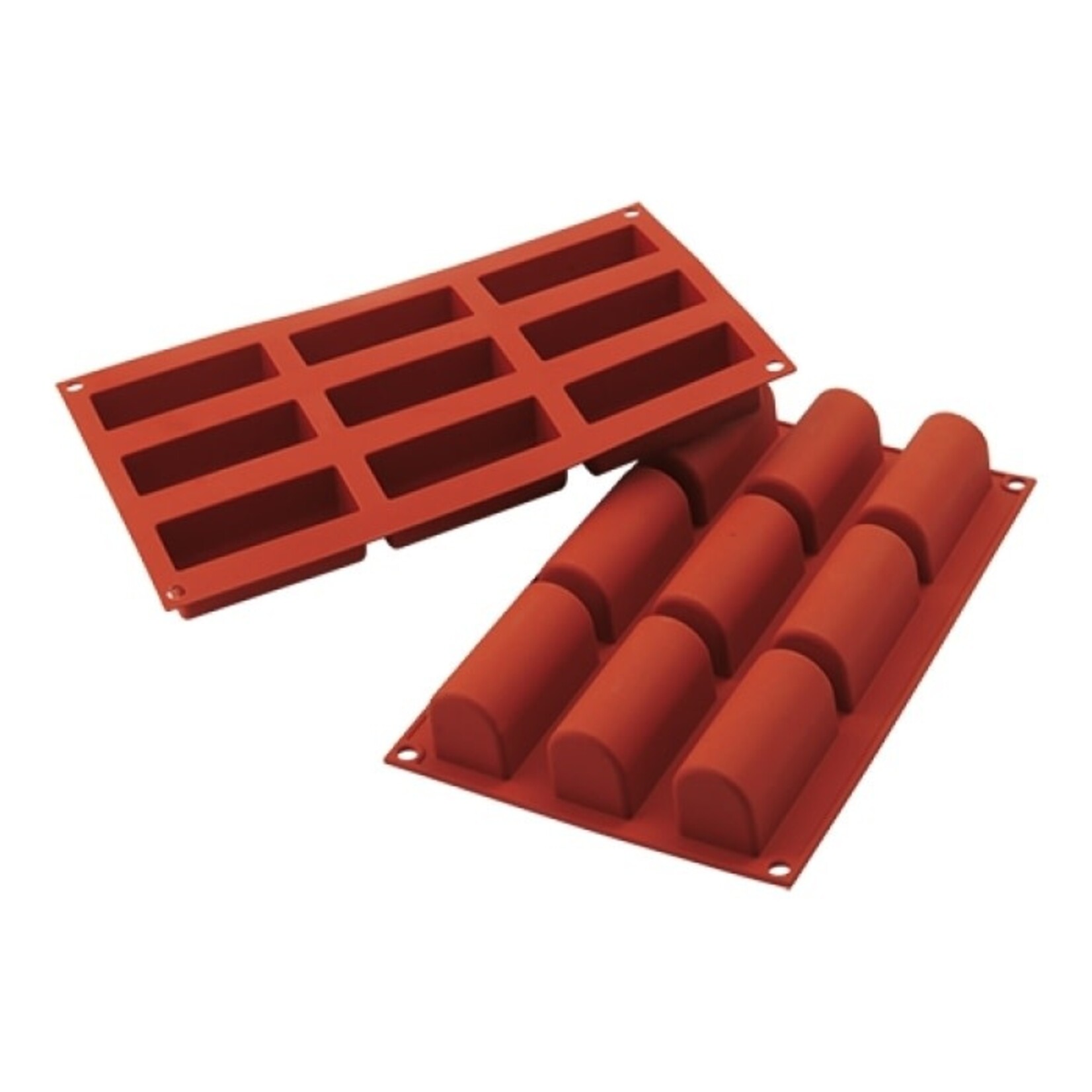 Silikomart Silikomart SiliconFlex Siliconen Bakvorm Buche midi 9 vorm SF083 070077