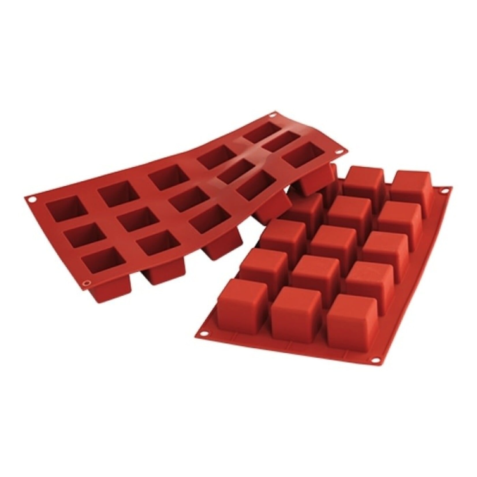 Silikomart Silikomart SiliconFlex Siliconen Bakvorm Cubes mini 15 vorm SF105 070078
