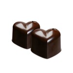 Silikomart Silikomart EasyChoc MonAmour chocolade bonbon vorm hartjes mon amour scg01 070034