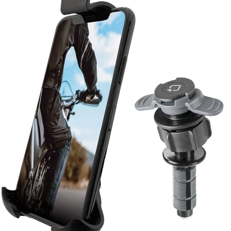 Lampa Lampa Optiline DuoLock Titan Stem & Opti Case, Steuersatzhalterung für Motorräder und Roller. 360° drehbar für Smartphone