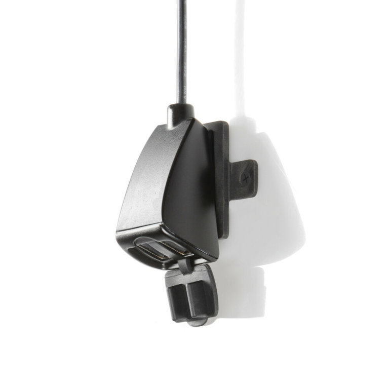 Lampa Lampa Usb-Fix Trek 2, regenfestes Doppel-USB-Ladegerät, Befestigung mit Schrauben oder doppelseitigem Klebeband - Ultra Fast Charge - 5400 mA - 12/24V