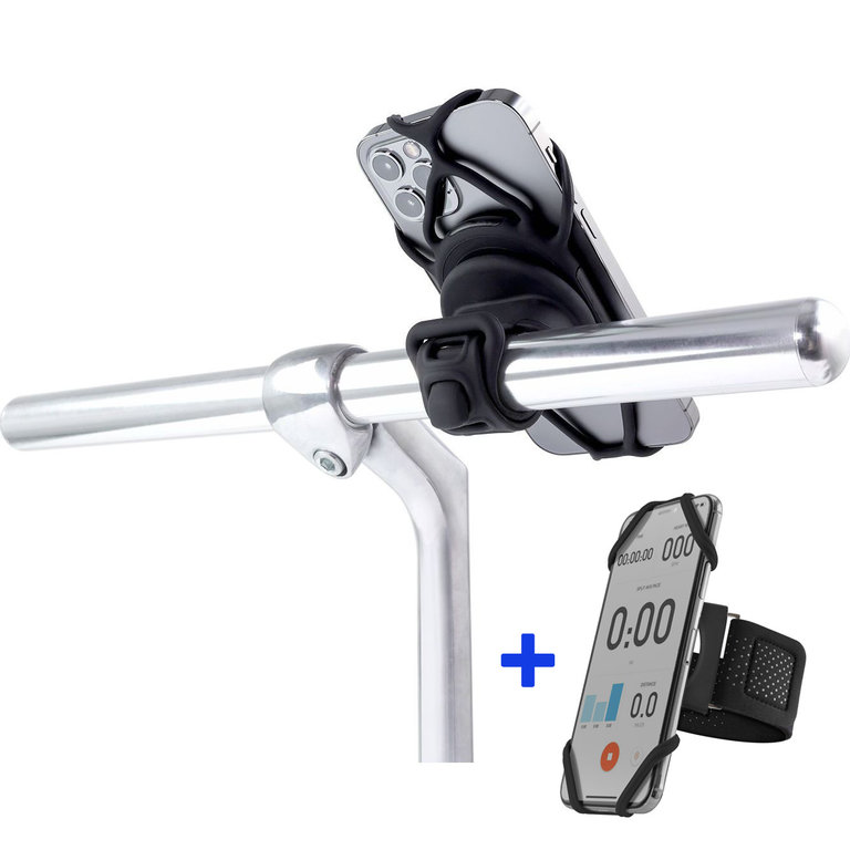 Bone Bone Bike + Run Tie Connect Kit G Schwarz