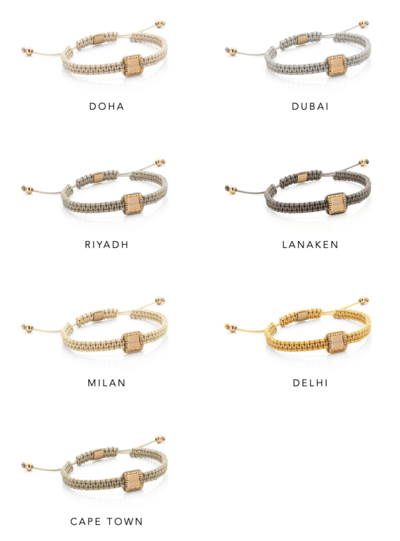 Berlin band Lucid - Diamonds: 0,15ct (22st) - Enamel - R.au