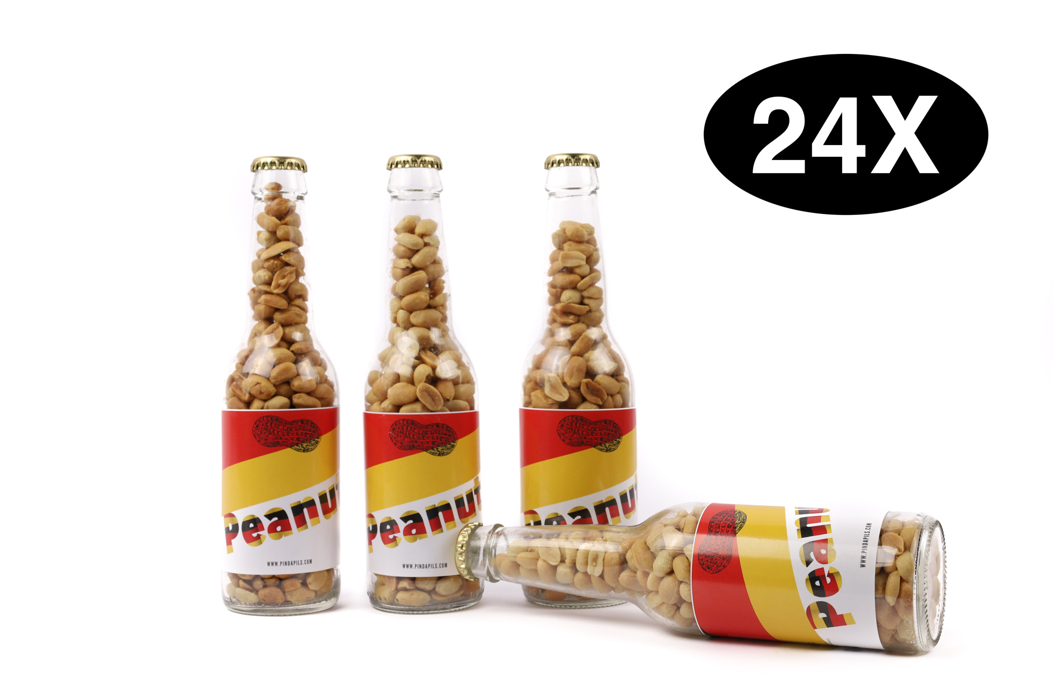 PindaPils Erdnüsse Gesalzen DE edition 24 pieces 33cl