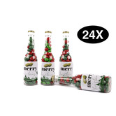Kerstpinda's Rood & Groen 24 stuks 33cl