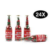 Merry Christmas Choco Pinda's 24 stuks 33cl