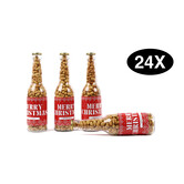 Merry Christmas Gezouten Pinda's 24 stuks 33cl