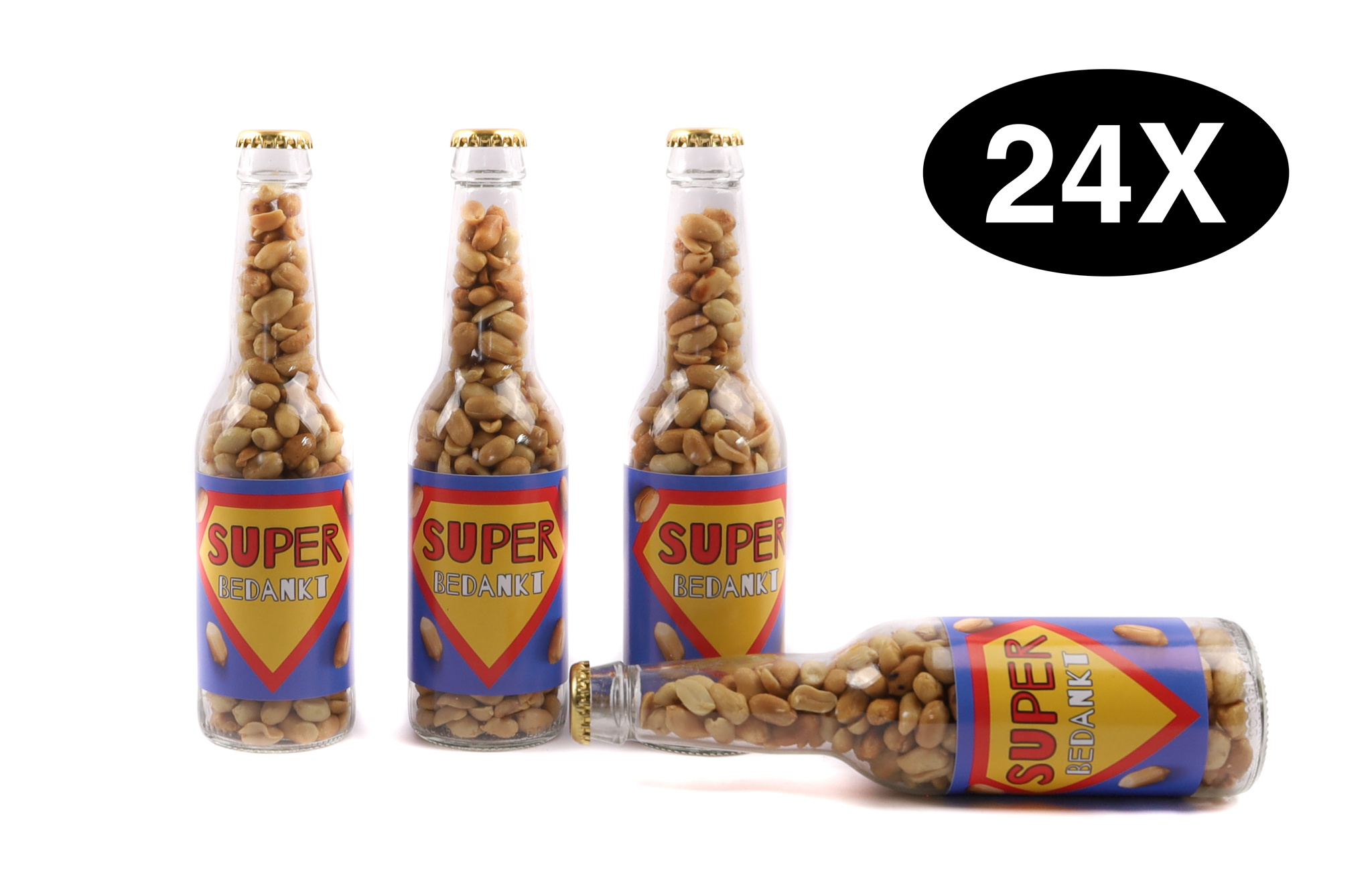 PindaPils Pinda's Gezouten  Super Bedankt 24 stuks 33cl