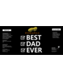PindaPils Pinda's Gezouten 24 stuks 33cl  'Best Dad Ever'!