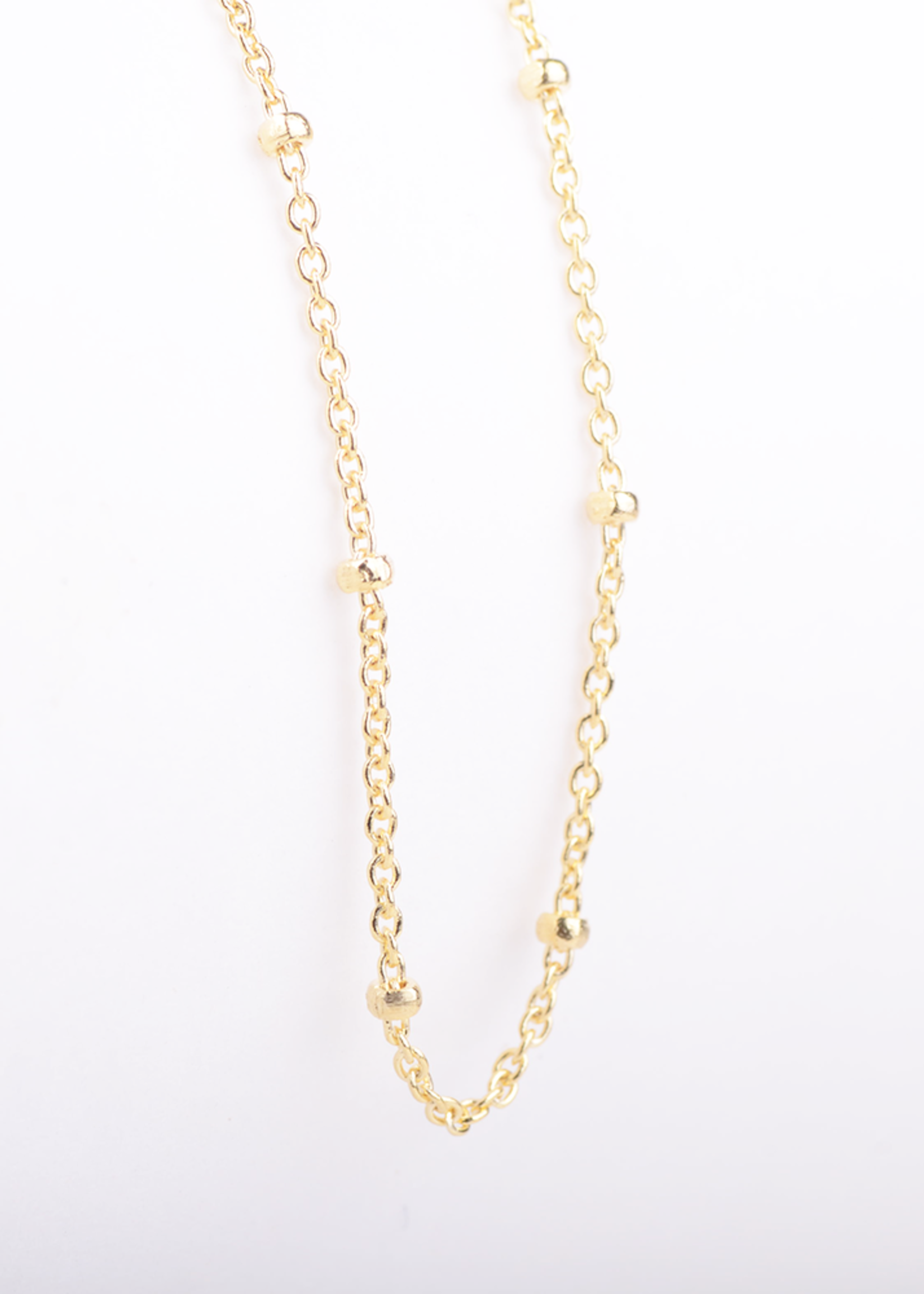 Charlotte Wooning Charlotte Wooning - Ketting Plain Bamboo 45cm