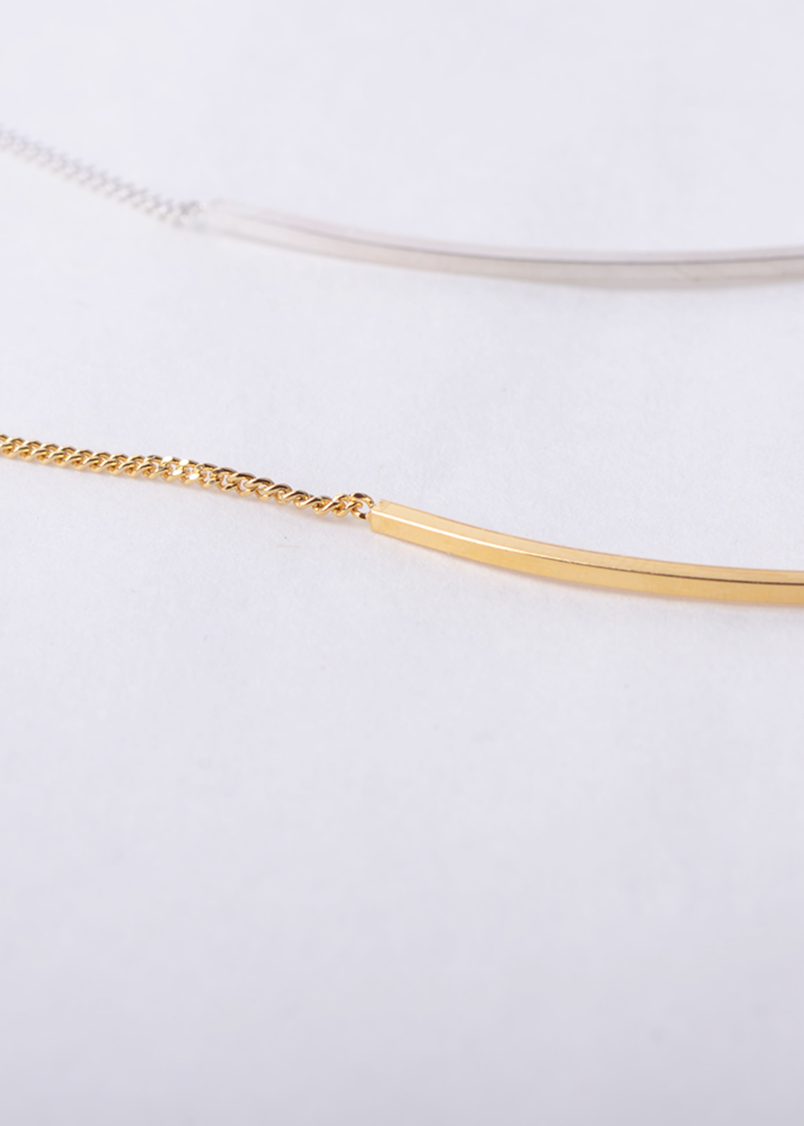 Charlotte Wooning Charlotte Wooning - Ketting Round Stripe