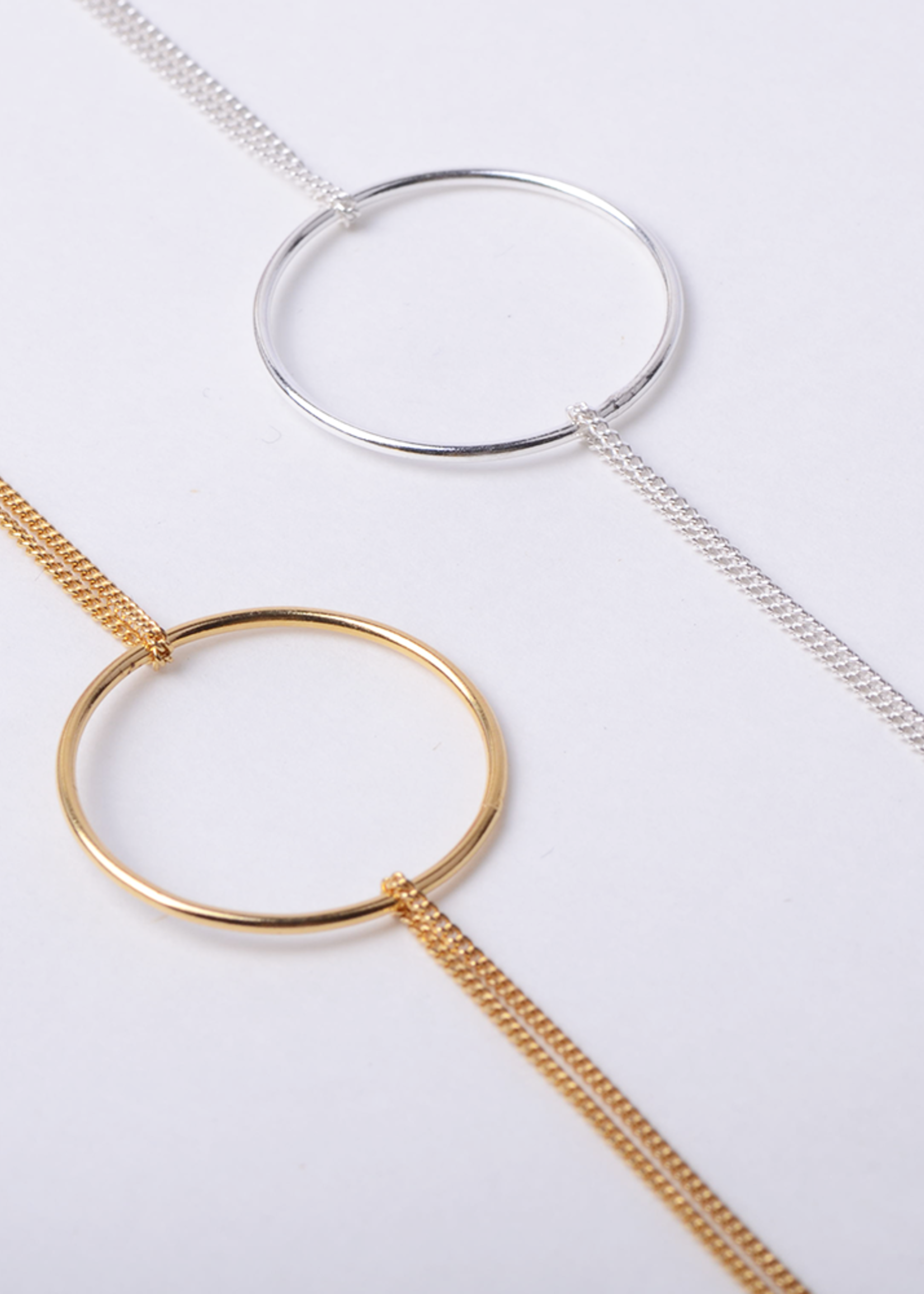 Charlotte Wooning Charlotte Wooning - Ketting Geometry Circle