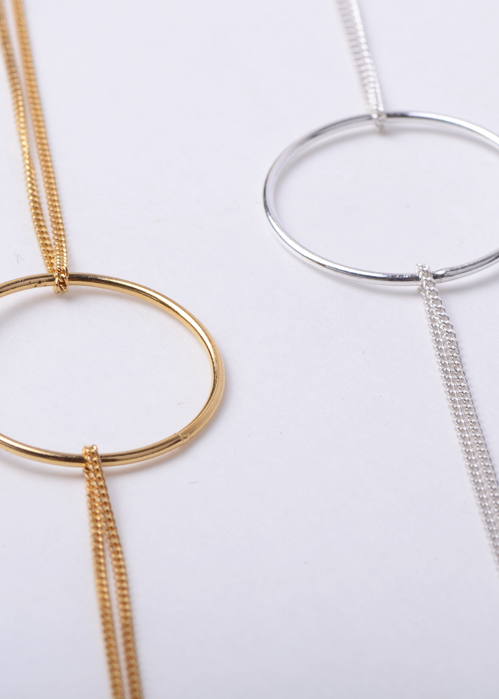 Charlotte Wooning Charlotte Wooning - Ketting Geometry Circle