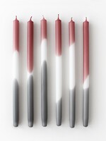 Mo Man Tai Mo Man Tai - Kaars Los - Foggy Maroon (grijs/rood)