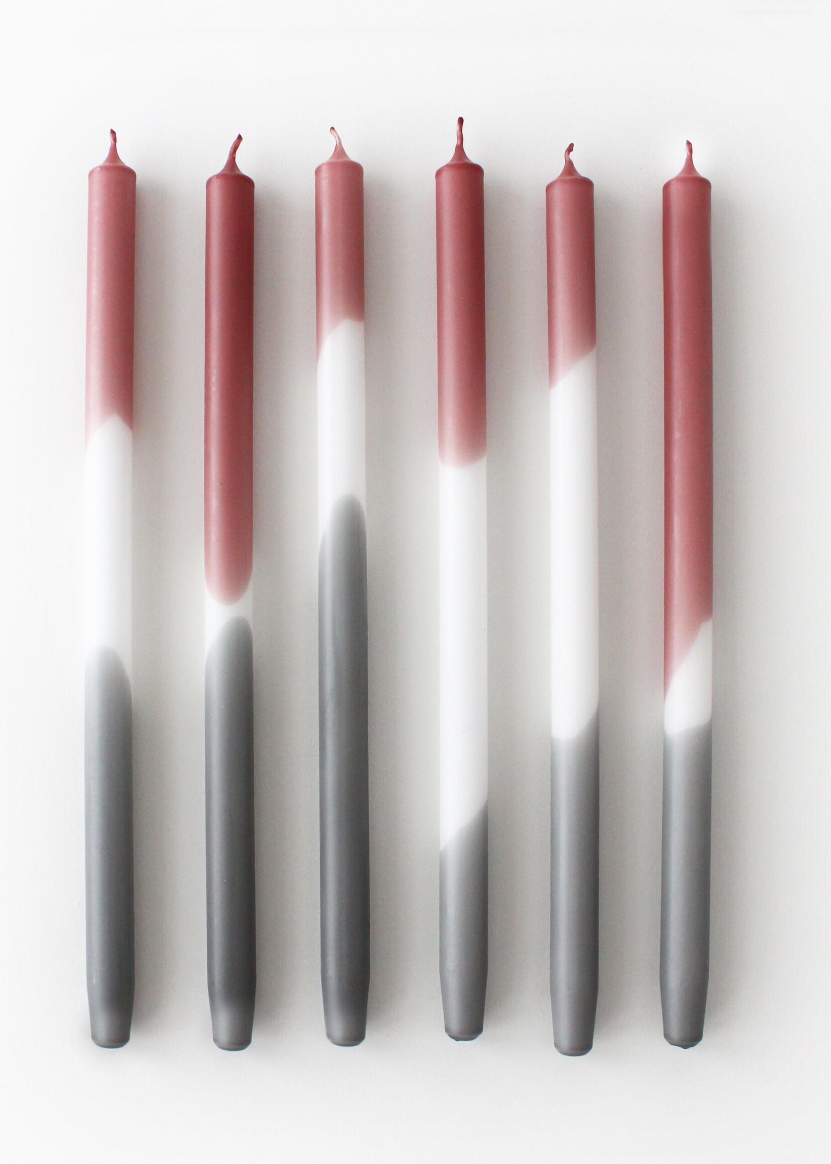 Mo Man Tai Mo Man Tai - Kaars Los - Foggy Maroon (grijs/rood)