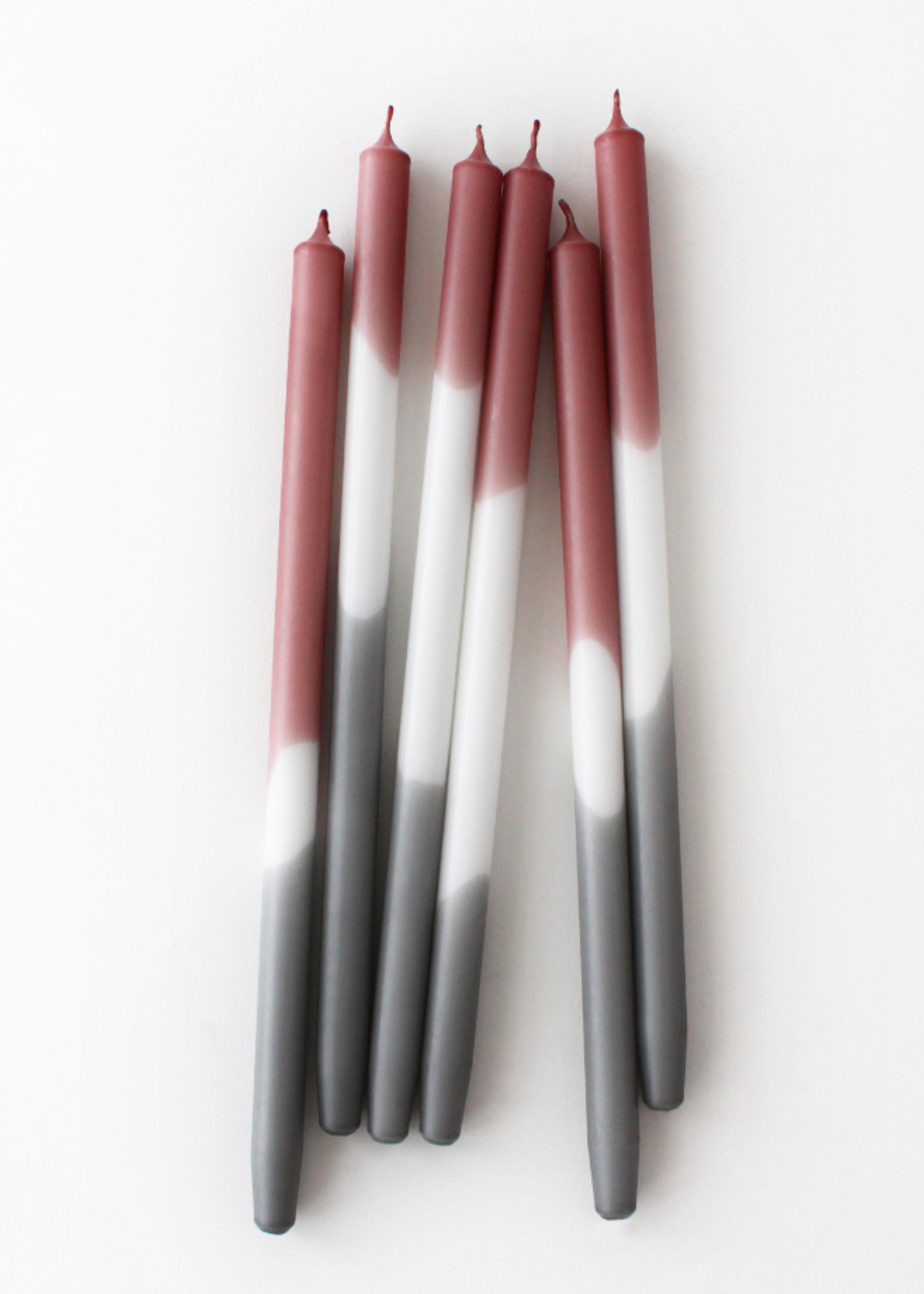 Mo Man Tai Mo Man Tai - Kaars Los - Foggy Maroon (grijs/rood)