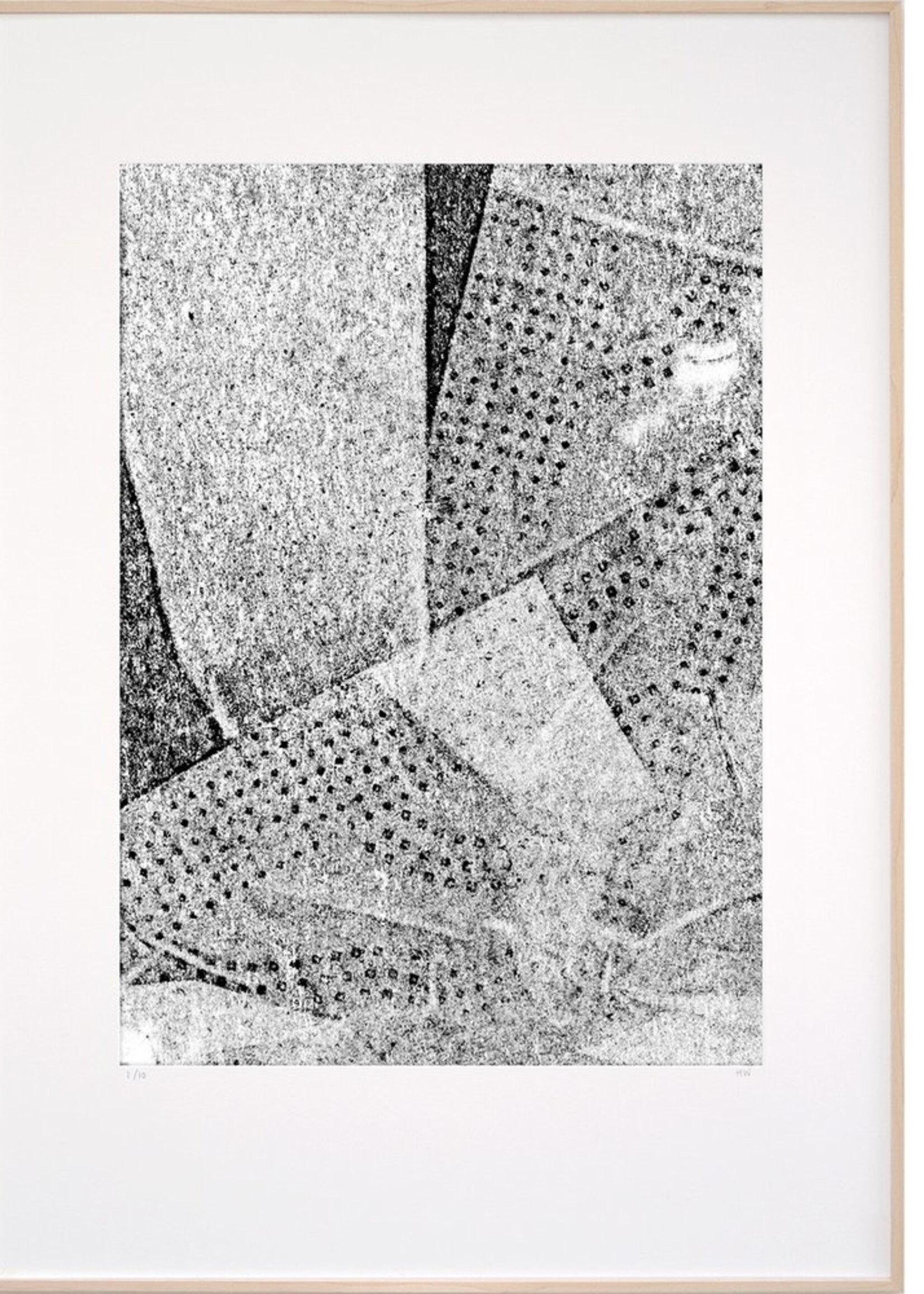 Hinke Weikamp Hinke Weikamp - Monoprint 70x100cm