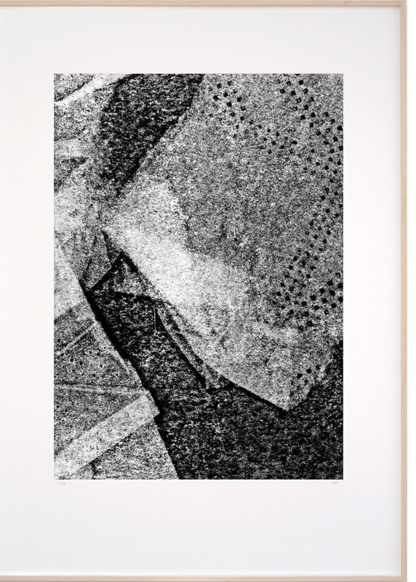 Hinke Weikamp Hinke Weikamp - Monoprint 70x100cm