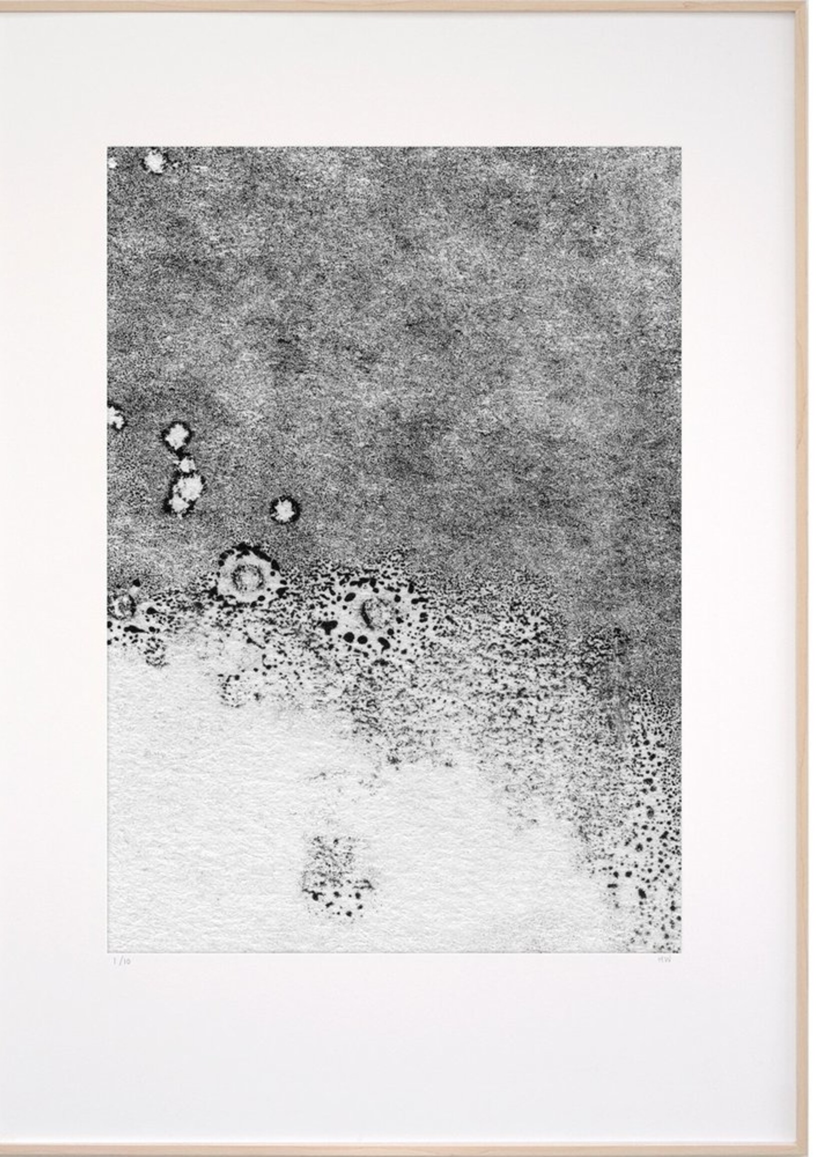 Hinke Weikamp Hinke Weikamp - Monoprint 70x100cm