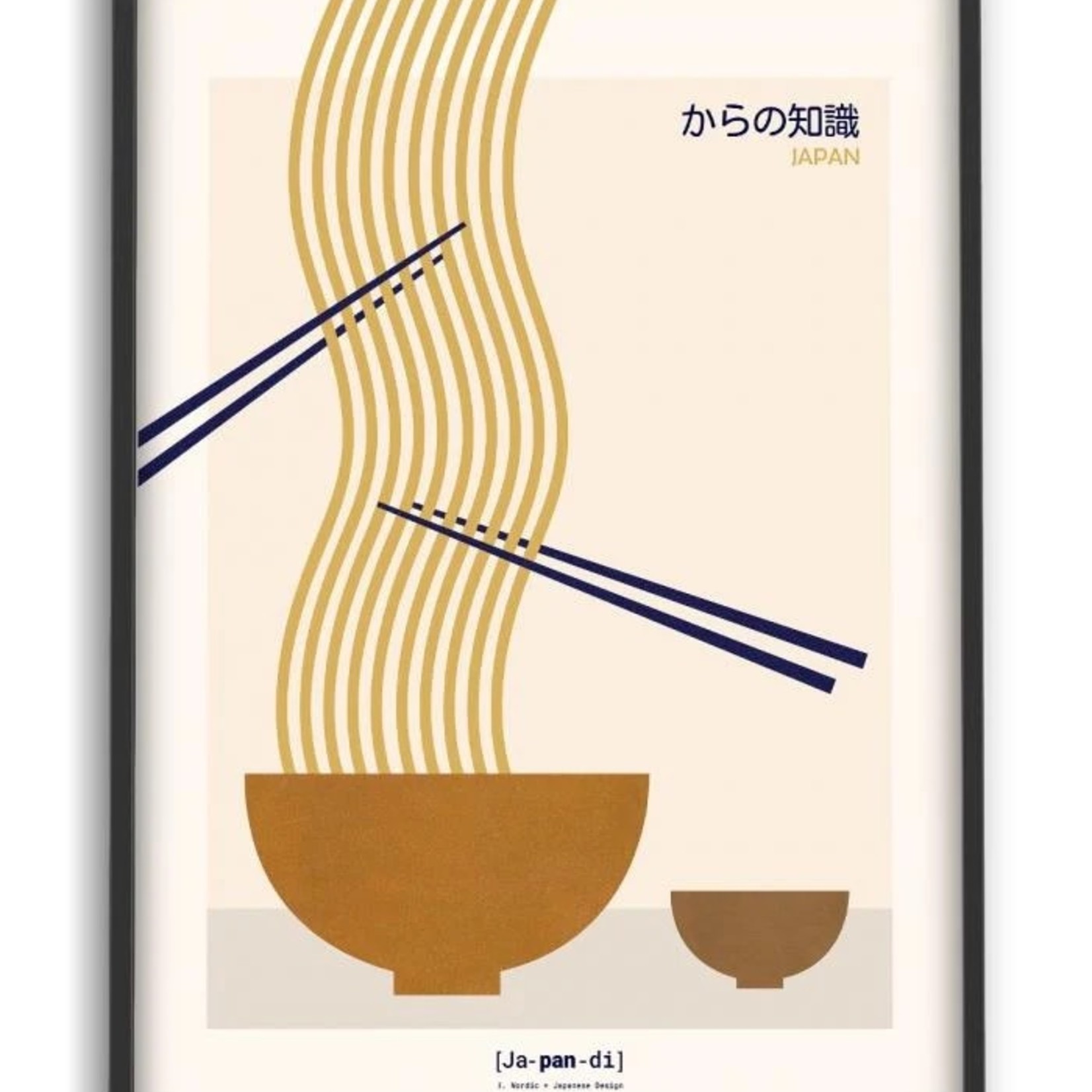 PSTR studio PSTR studio - Poster 'Nordic + Japanese Design III'