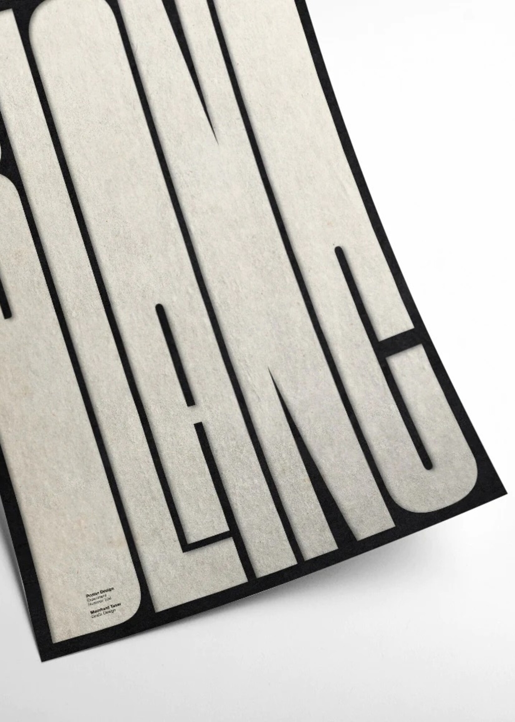 PSTR studio PSTR studio - Poster 'BLANC'