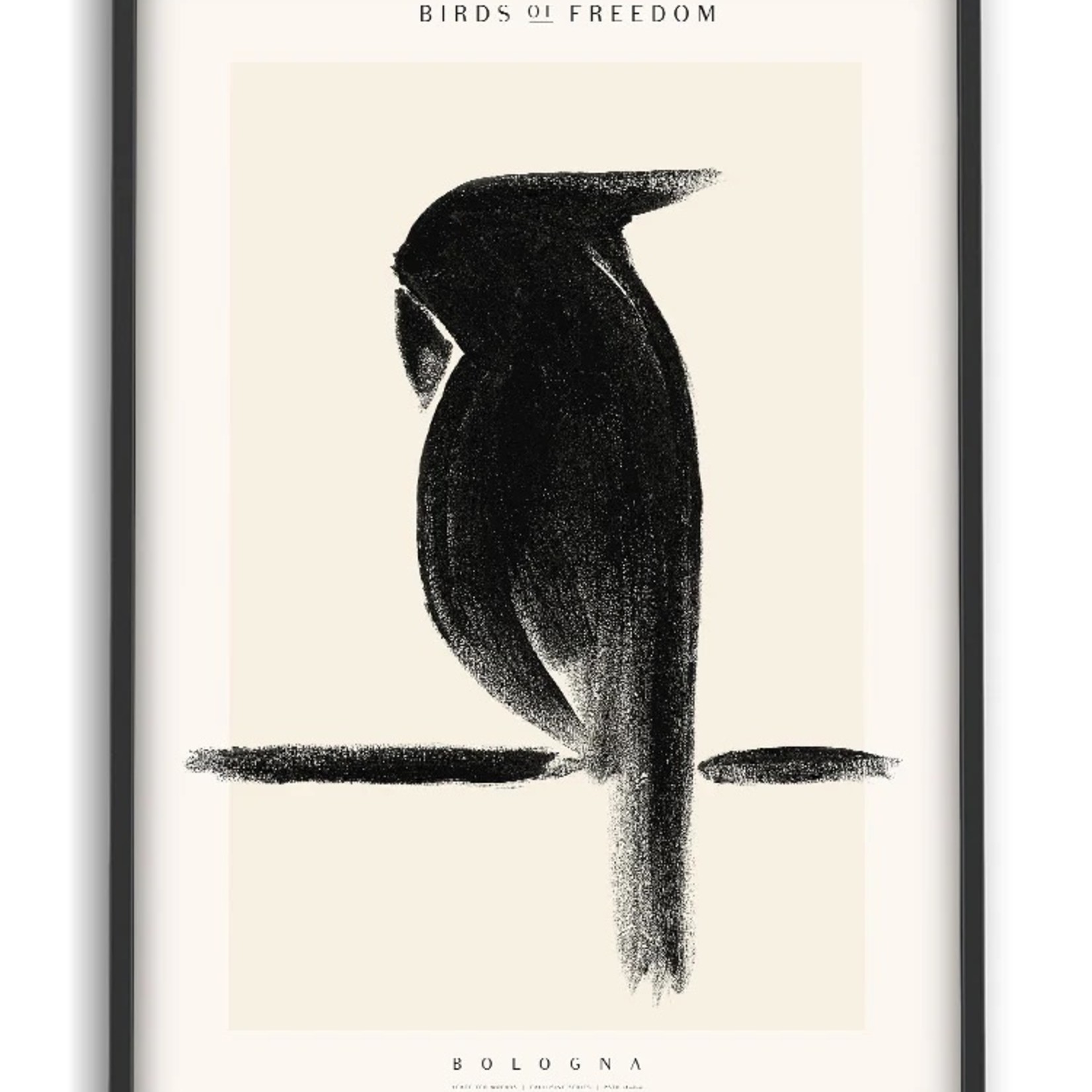 PSTR studio PSTR studio - Poster 'Birds of Freedom Bologna'