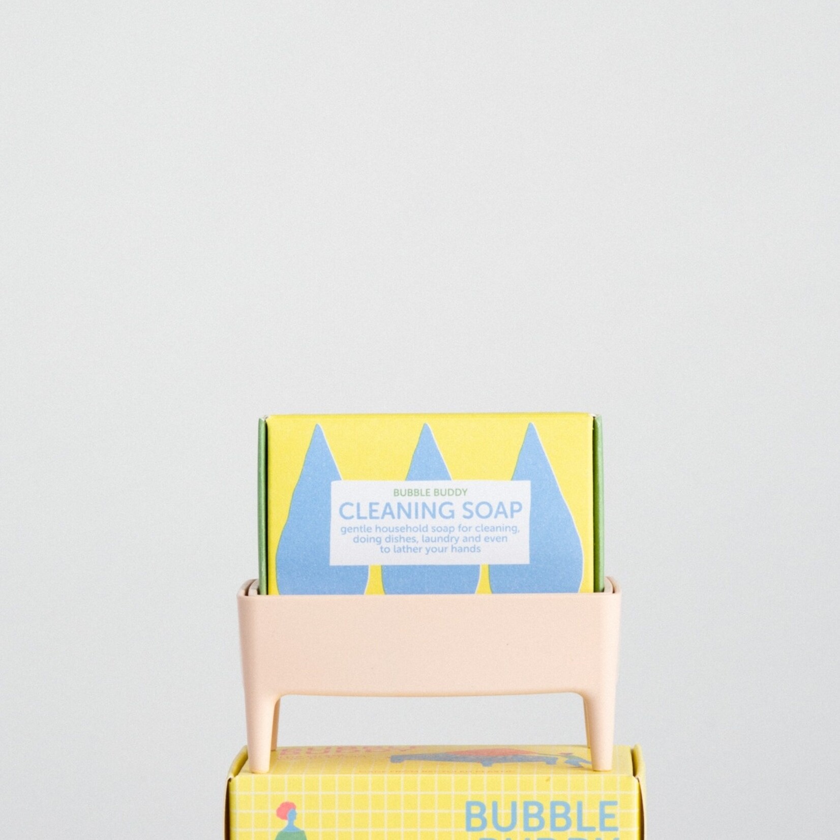 Foekje Fleur Foekje Fleur - Bubble Buddy kit Lemon soap - powder pink