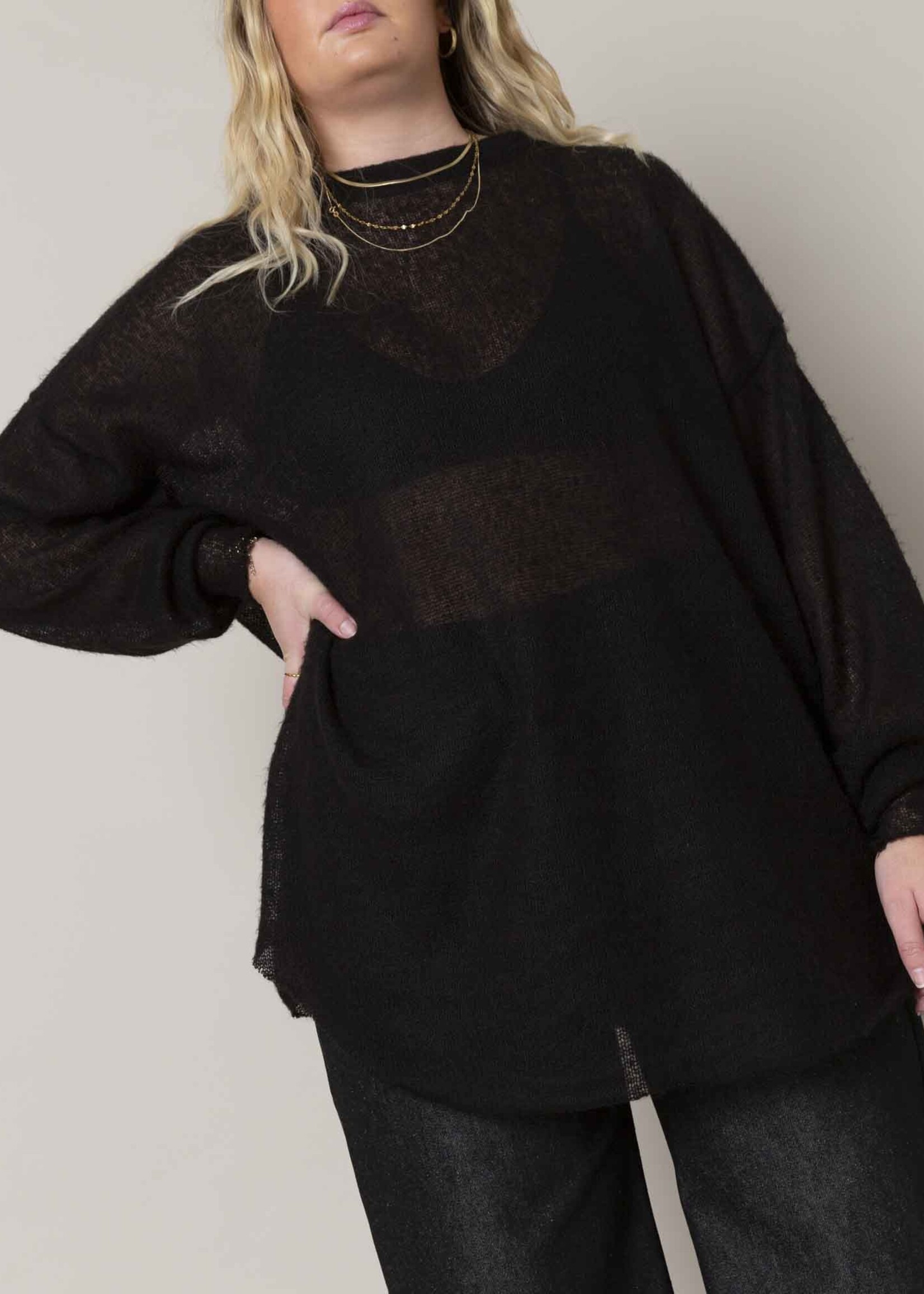 Cé Cé Official - Gaas Sweat Long - Black