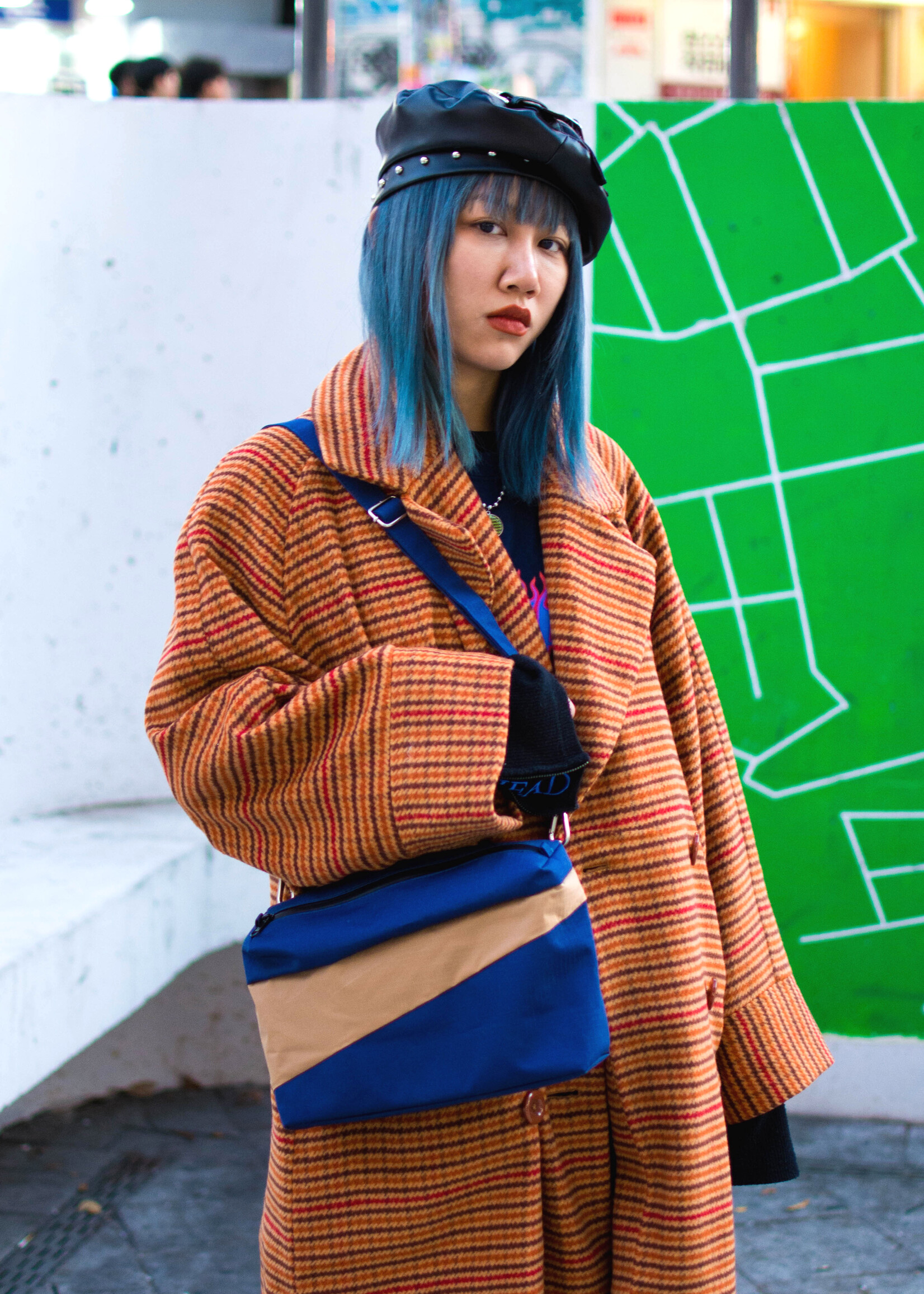 Susan Bijl Susan Bijl - Bum Bag (FOREVER) Navy & Camel