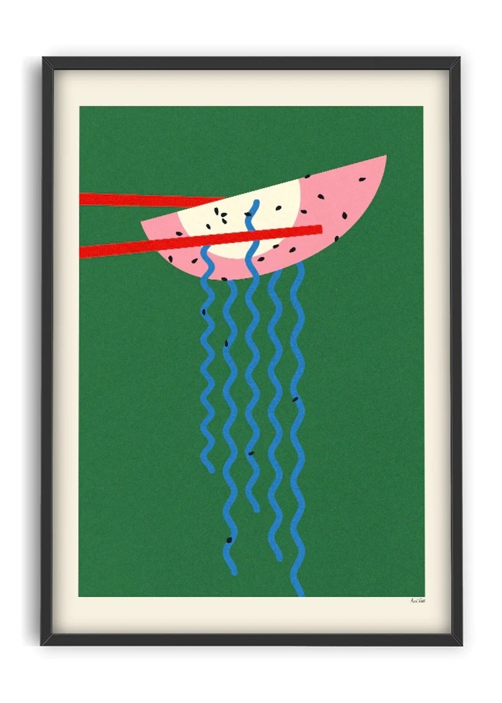 PSTR studio PSTR studio - Poster 'Hollywood Ramen'