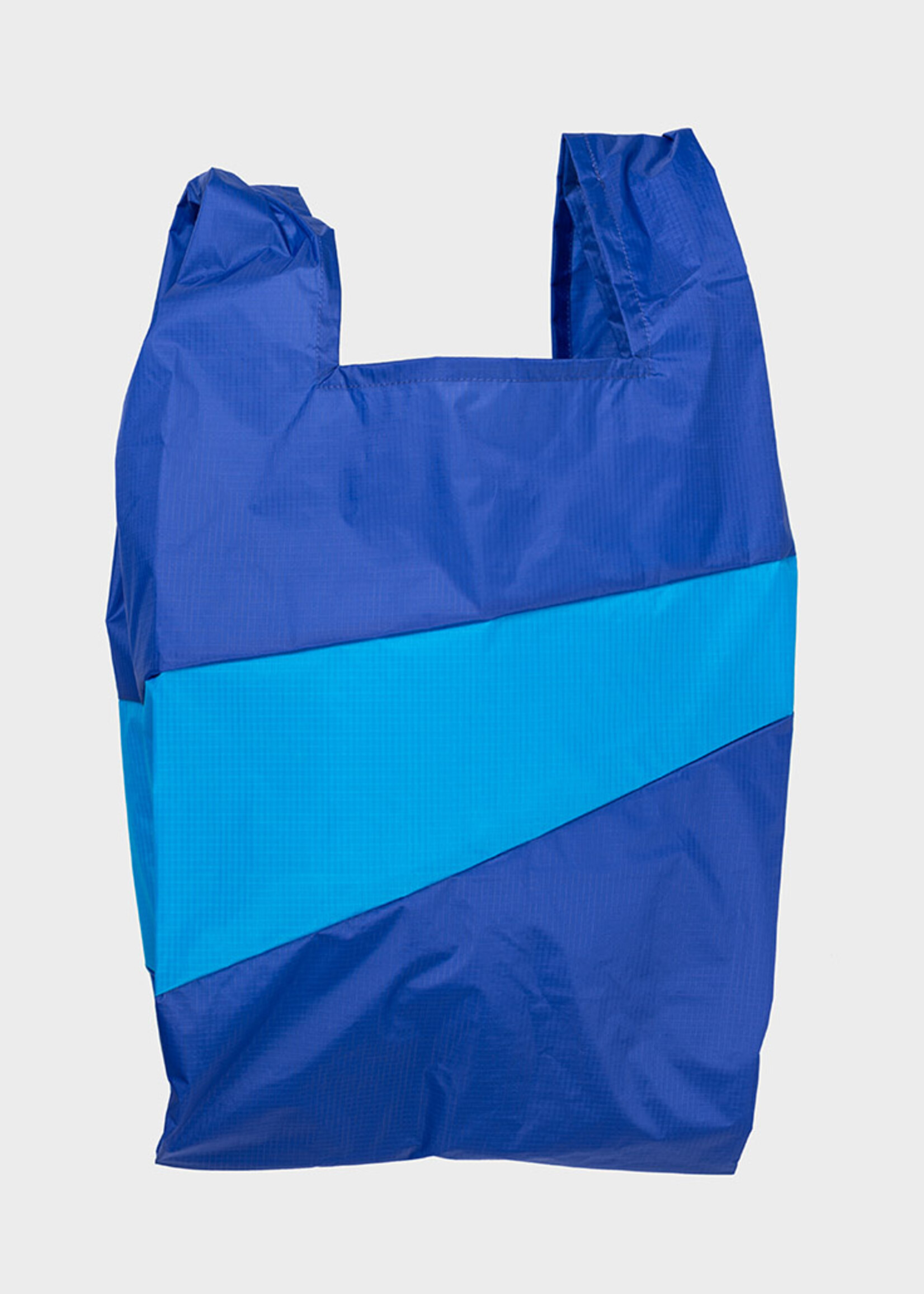 Susan Bijl Susan Bijl - Shopping Bag (RECOLLECTION) Electric Blue & Sky Blue