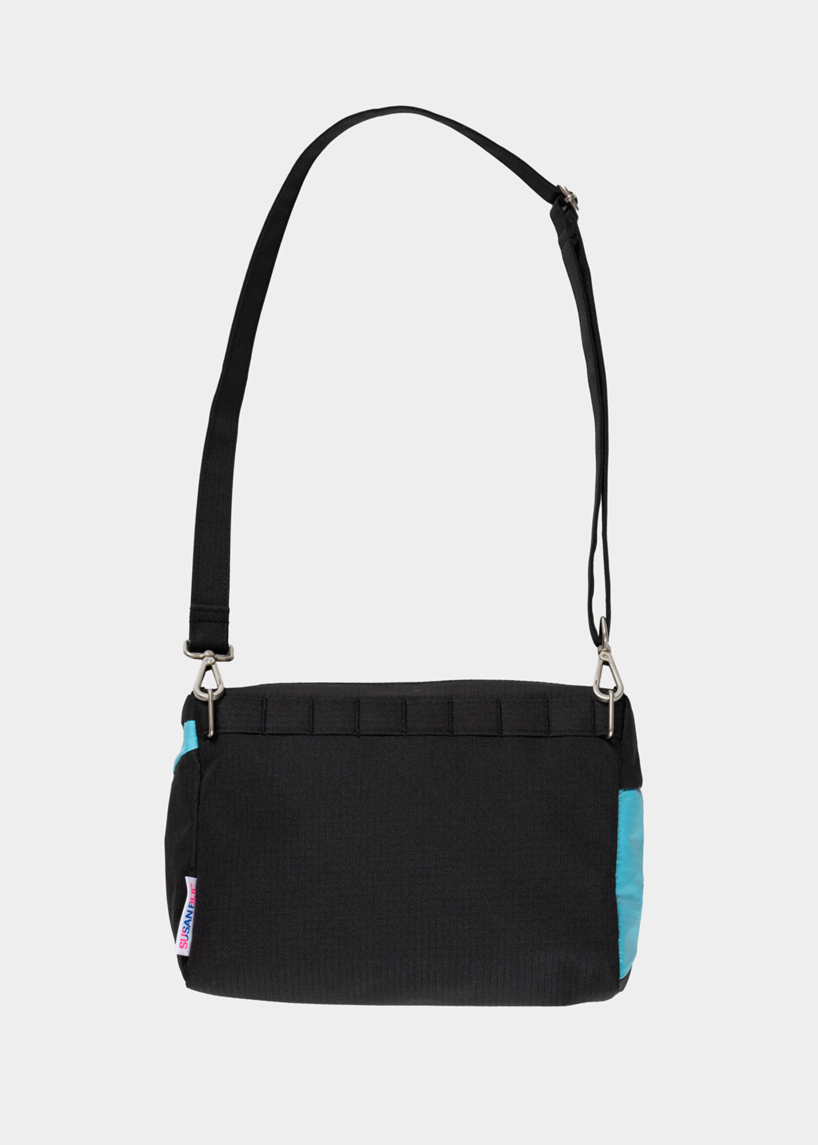 Susan Bijl Susan Bijl - Bum Bag (SHIFT) M Black & Key Blue