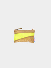 Susan Bijl - Pouch (SHIFT) Camel & Fluo Yellow| Pop-up Gaard - Pop
