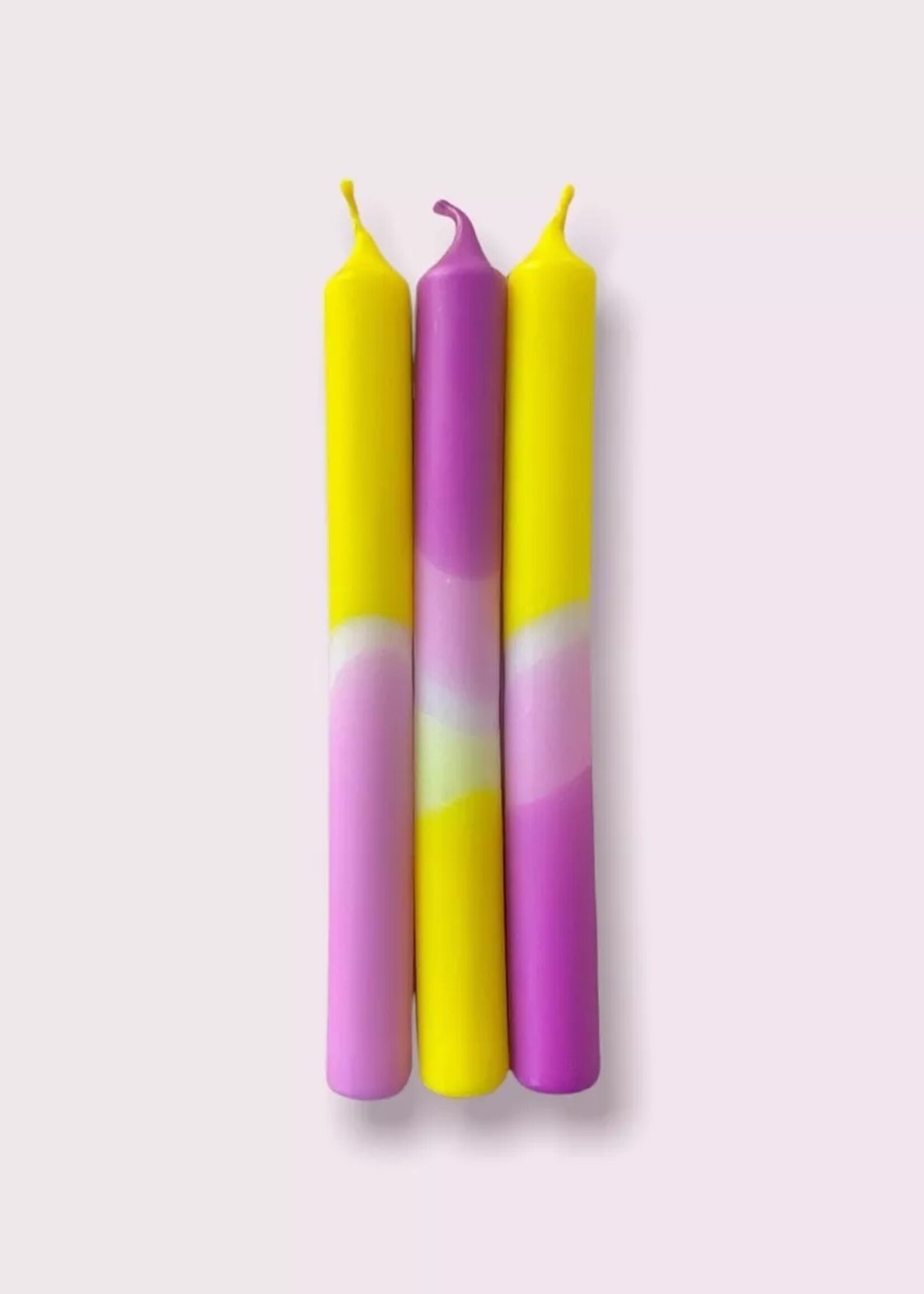 Pink Stories Pink Stories - Kaarsen 3-pack - Shocking Pineapple
