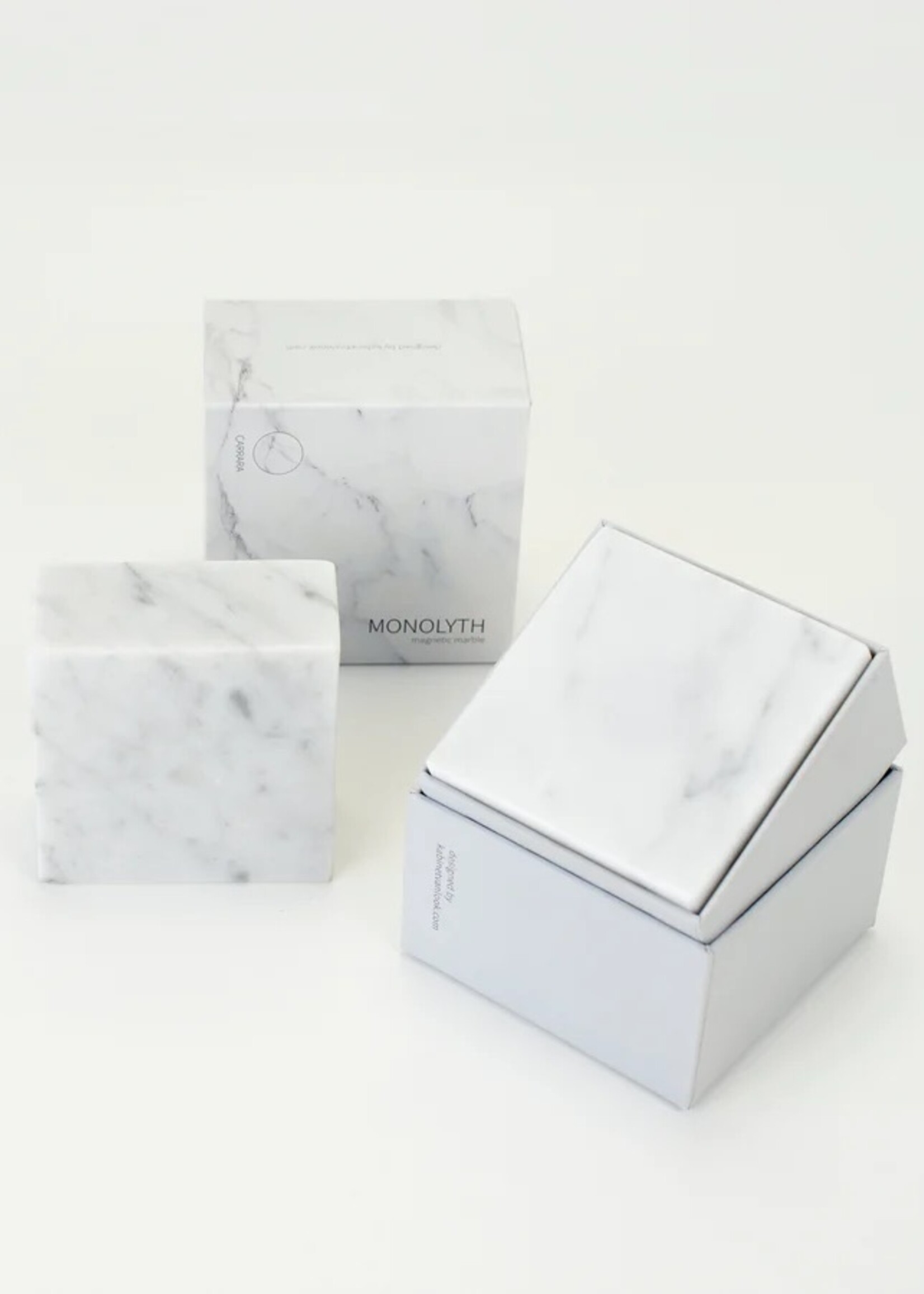 Kabinet van Look Kabinet van Look - Magneetblokje Monolyth - Carrara