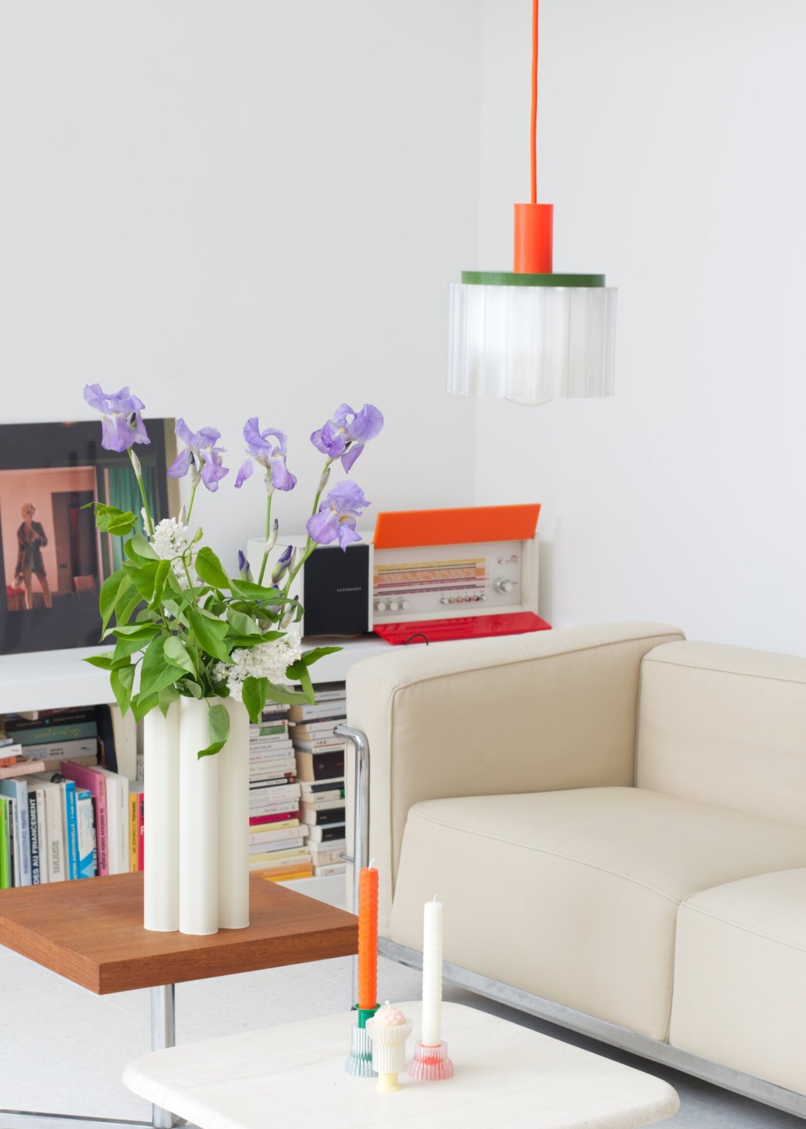 Warren & Laetitia Warren & Laetitia - Lamp Gigi N2 - Oranje snoer