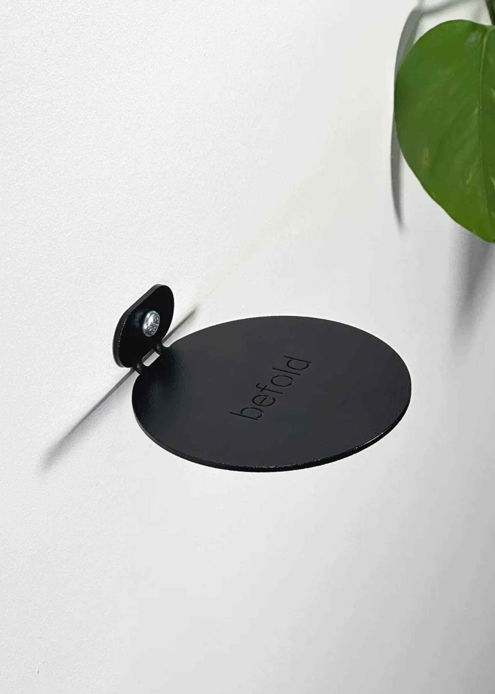 Befold Befold - plankje rond - Zwart