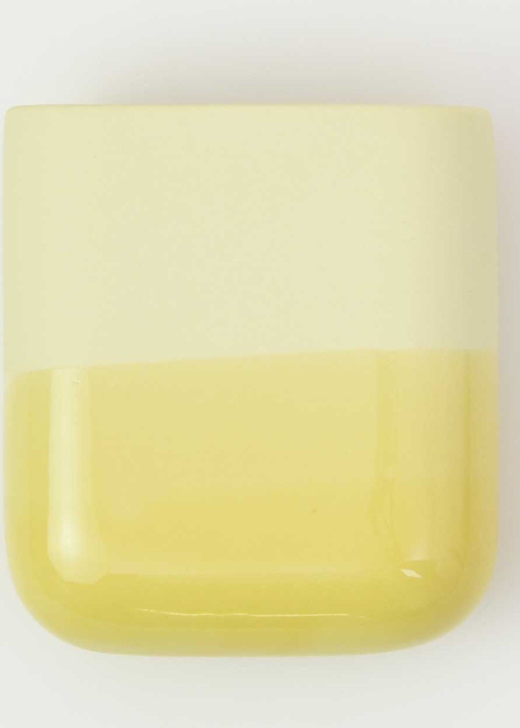 Harm & Elke Harm & Elke - Wandvaasje Square Geel 084