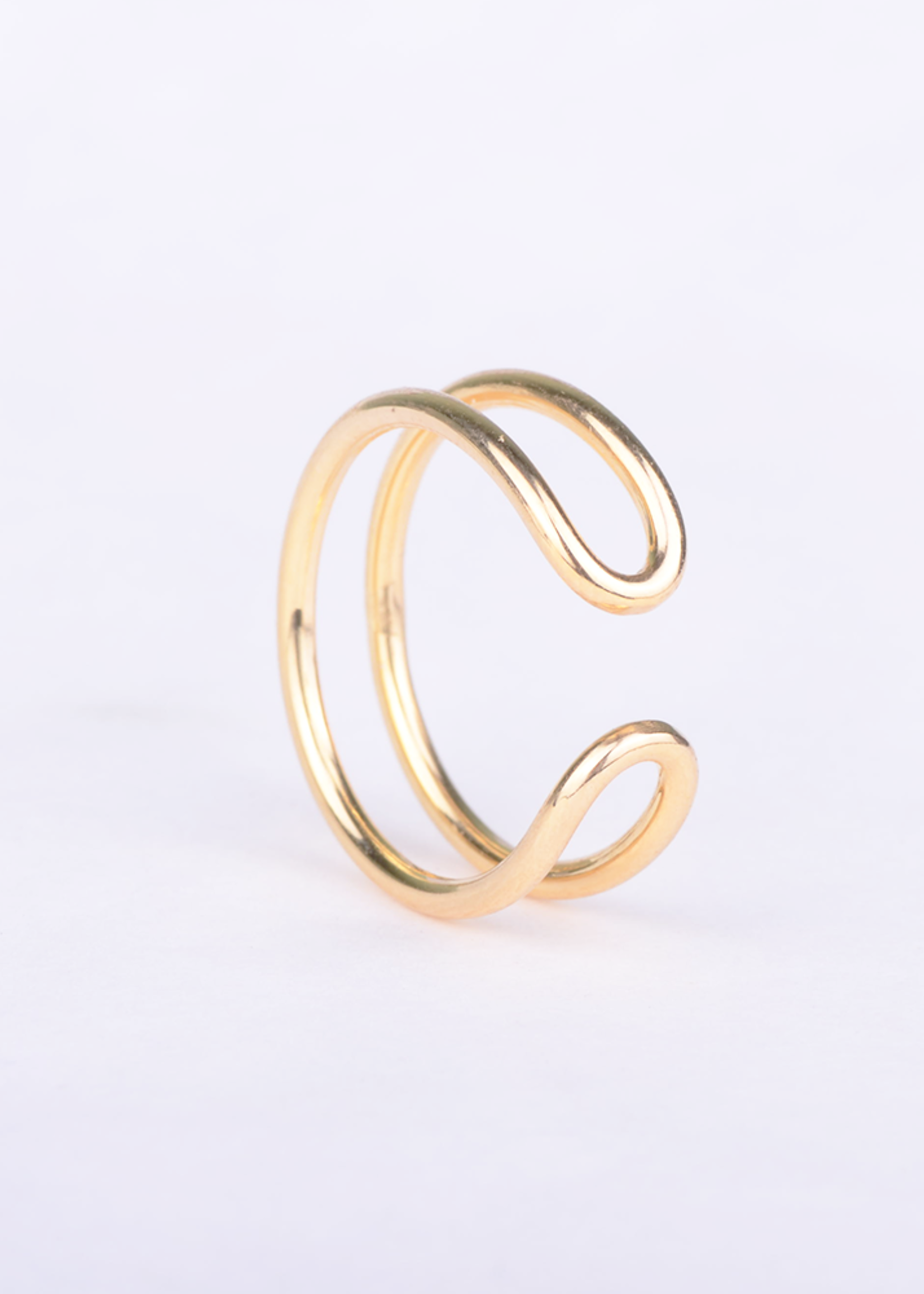 Charlotte Wooning Charlotte Wooning - Ring Double Hoop