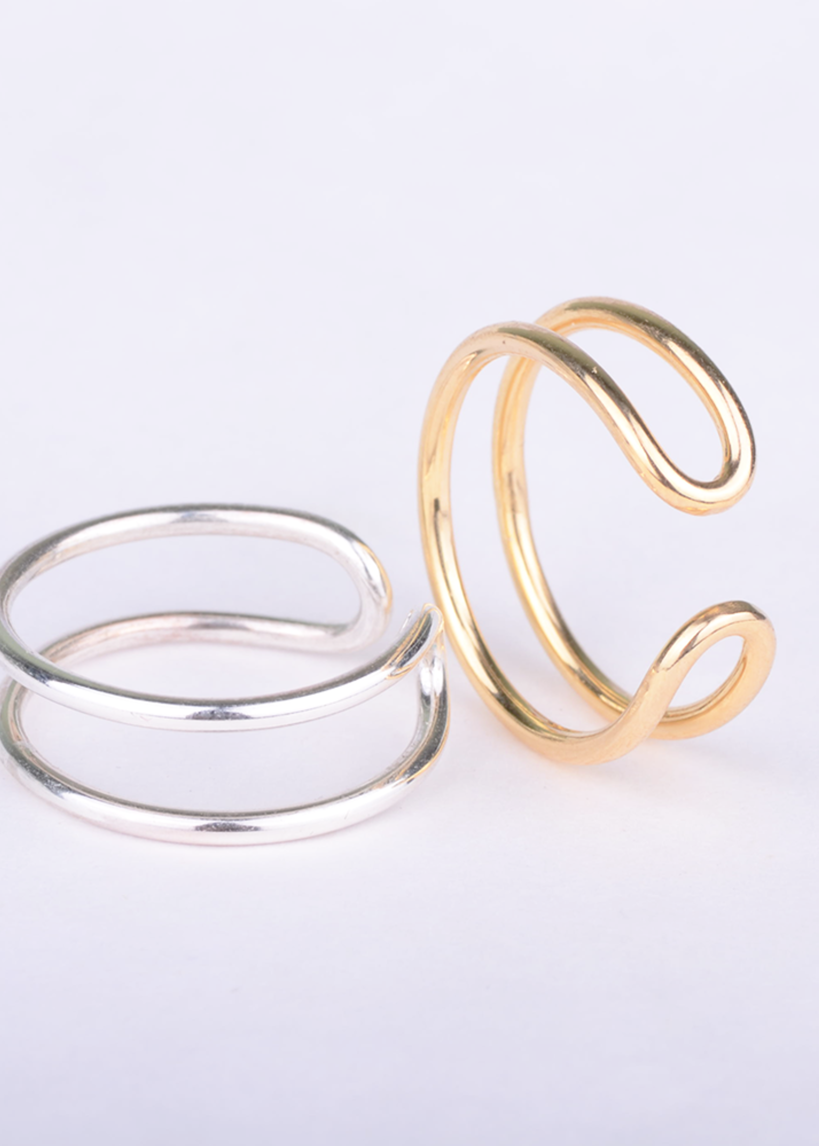 Charlotte Wooning Charlotte Wooning - Ring Double Hoop
