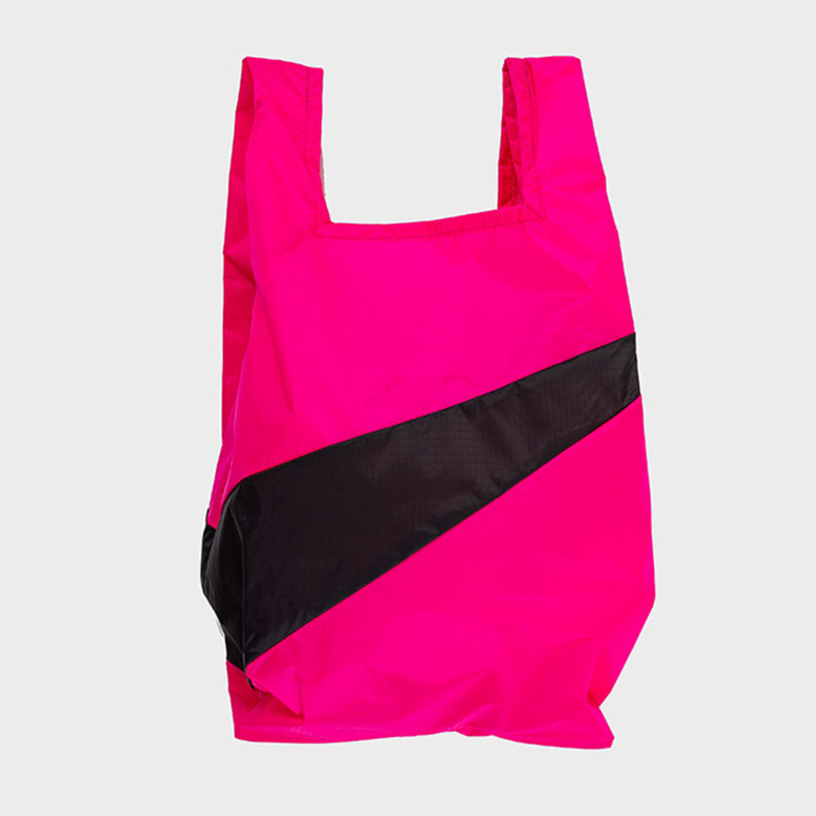 Susan Bijl Susan Bijl - Shopping Bag Pretty Pink & Black (RECOLLECTION)