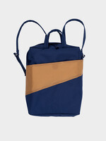 Susan Bijl Susan Bijl - The New Backpack - Navy & Camel (FOREVER)