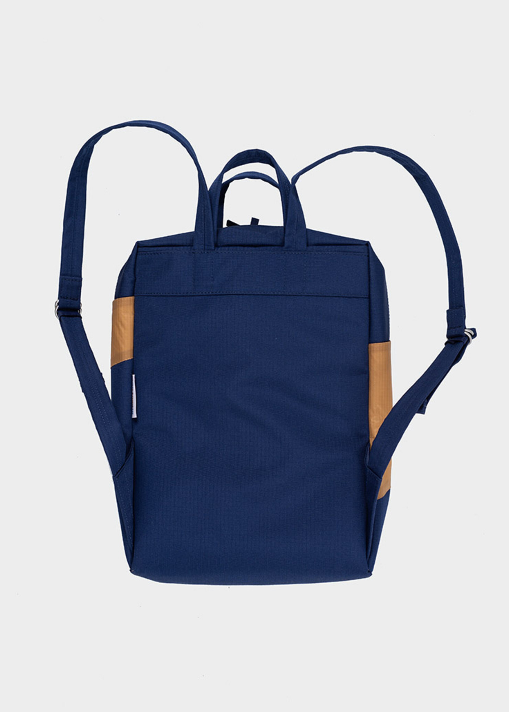 Susan Bijl Susan Bijl - The New Backpack - Navy & Camel (FOREVER)