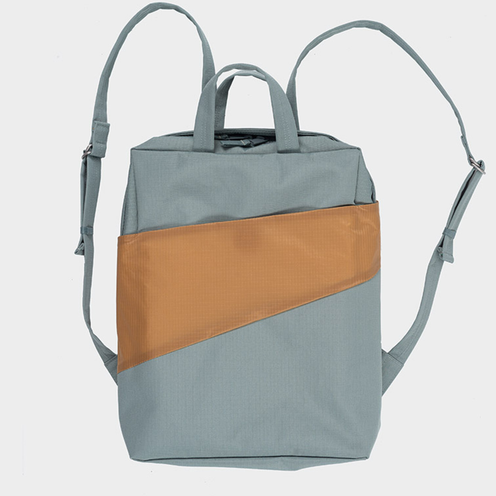 Susan Bijl Susan Bijl - The New Backpack - Grey & Camel (FOREVER)