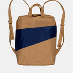 Susan Bijl Susan Bijl - The New Backpack - Camel & Navy (FOREVER)