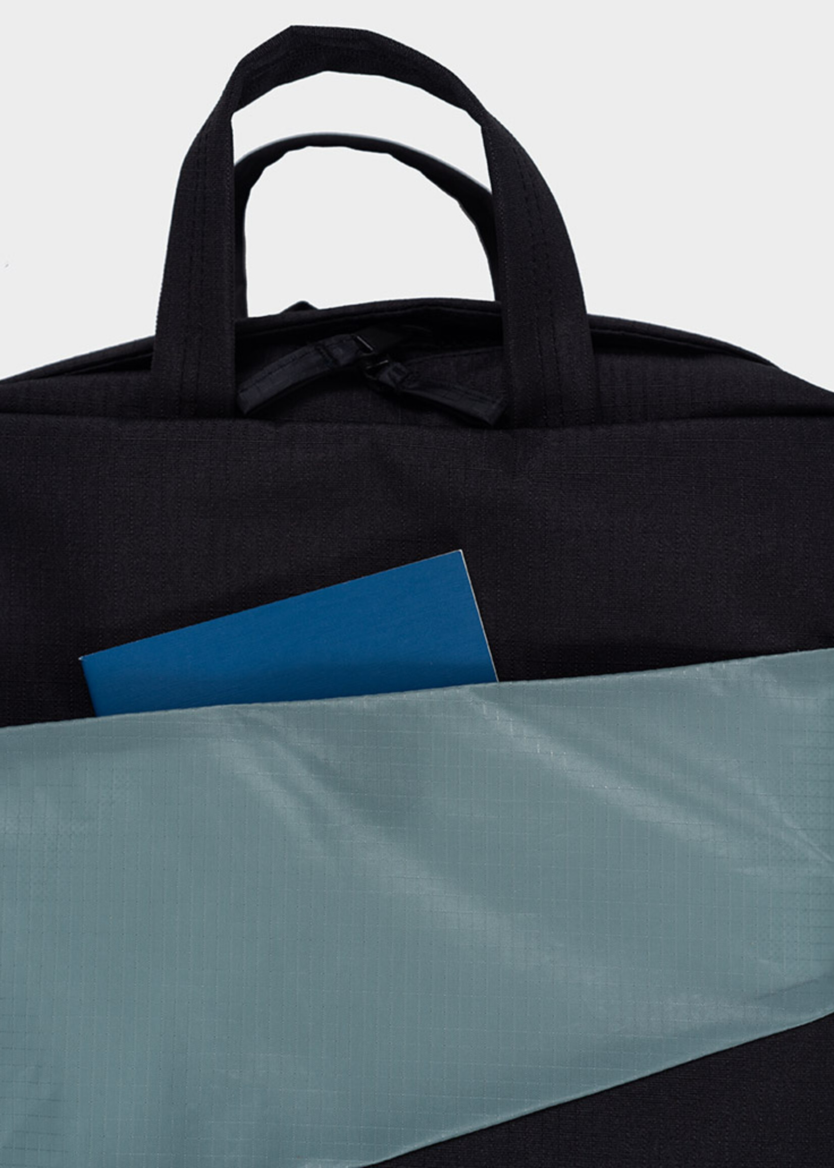 Susan Bijl Susan Bijl - The New Backpack - Black & Grey (FOREVER)