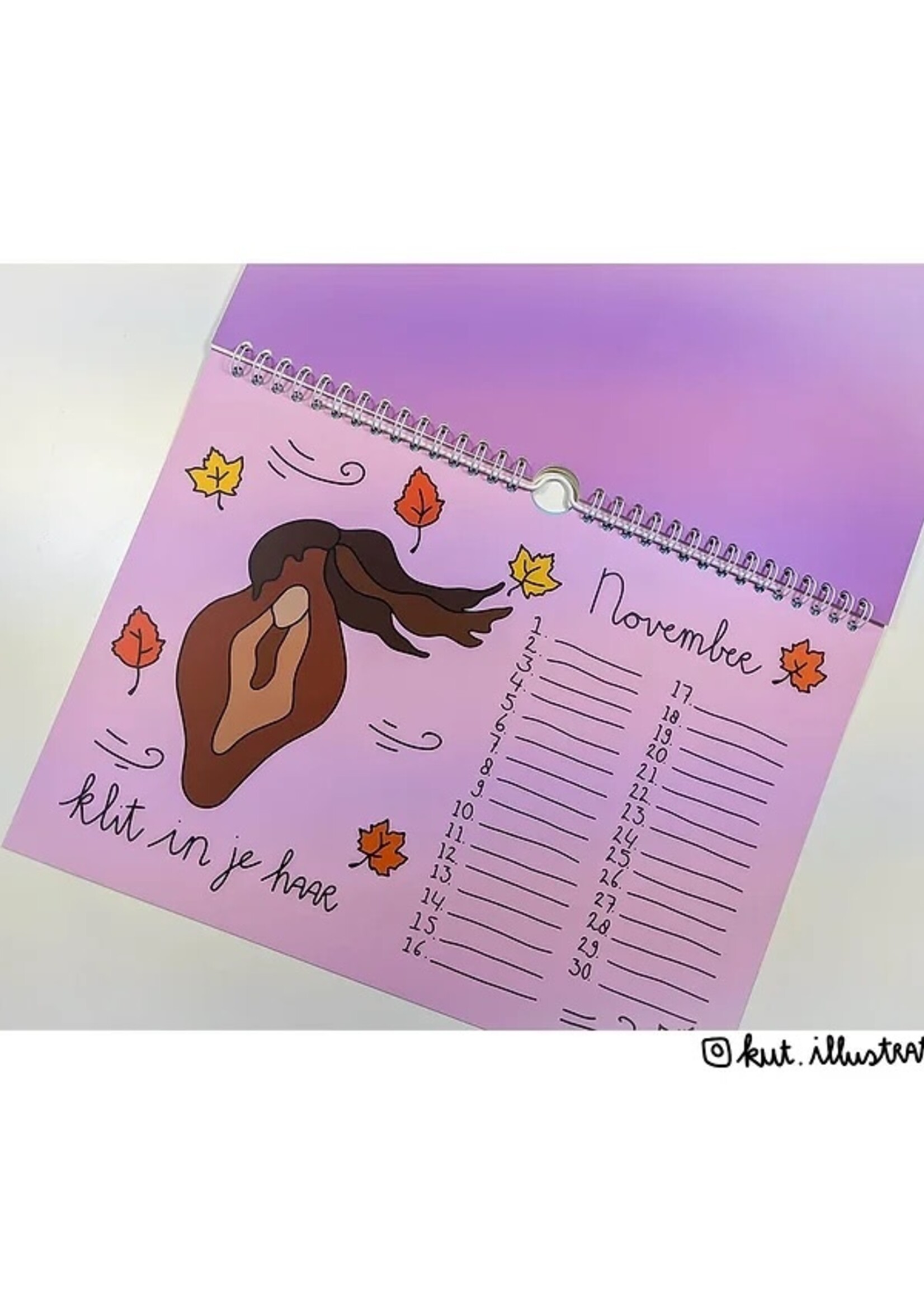 Kut Illustraties Kut Illustraties - Verjaardagskalender