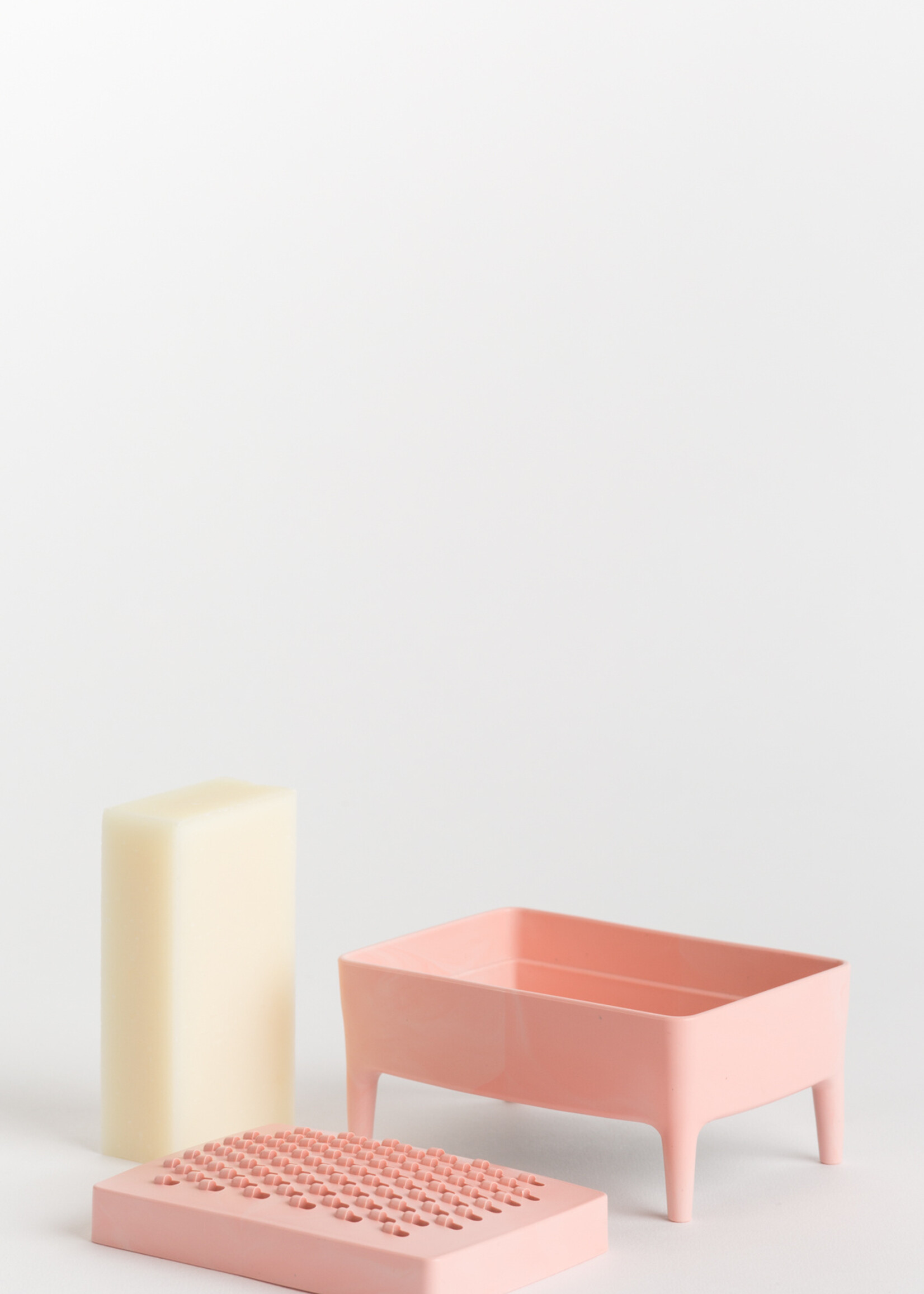 Foekje Fleur Foekje Fleur - Bubble Buddy kit Lemon soap - millenial pink